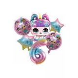 Unicorn Lol Bebek Konsept 6 Yaş Balon Doğum Günü Set Yaş Balon Set