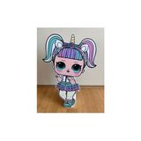 Unicorn Lol Bebek Masaönü Ayaklı Pano - Mor