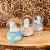 Unicorn Orta Boy Işıklı Kar Küresi