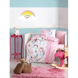Unicorn Pembe Bebek Nevresim Takımı - Standart - Axel
