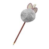 Unicorn Ponpon Pelus Kursun Kalem 1 Adet Pelus Tuylu Tek Boynuzlu Unicorn Figurlu Kursun Kalem Hediye Kalem Tuylu Sevimli Kalem