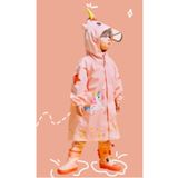 Unicorn Somon Pembe 3d Su Geçirmez Yağmurluk somon pembe M