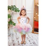 Unicorn Star Kiz Cocuk Elbise