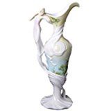 Unicorn Studios AP20025AA Beyaz-ES porselen sürahi Maid elbise Ginkgo ile