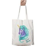 Unicorn Sweet Dreams Iki Taraf Kalıcı Yıkanabilir Okul Plaj Omuz Bez Çanta