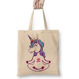 Unicorn Yoga Bez Çanta Uzun Saplı - Açık Bej - 40 X 40