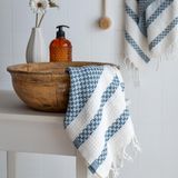UNICORNATE 2'li Peştemal Havlu Seti,Peştemal Plaj Havlusu, Hamam, Çocuk Peştamal, (100x47-Peşkir), (100x180-Peştamal) (Petrol)