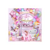 Unicorntemali Balon Zincir Set