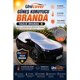 Unicover Toyota Corolla SUV-CROSS Uyumlu Yarım Araba Brandası Güneş koruyucu | UV Korumalı | Yazlık Pratik Branda