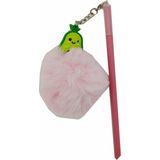 Unicus Avokado Ponpon Kurşun Kalem - Bebek Pembe