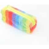 Unicus Big Zip Süper Rainbow Tavşan Tüyü Xl Kalem Kutu UNCS-988 - 0 - Kalem Çantası