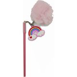 Unicus Gökkuşağı Ponpon Kurşun Kalem - Bebek Pembe