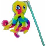 Unicus Rainbow Ahtapot Ponpon Kurşun Kalem - Açık Turuncu