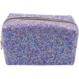 Unicus - Swarovski Taşlı Pastel-Neon Makyaj Çantası