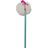 Unicus Unicorn (Büyük) Ponpon Kurşun Kalem - Beyaz