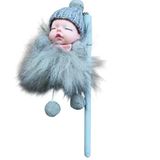 Unicus Uyuyan Bebek Tüylü Jel Tükenmez Kalem Md-029-Gri
