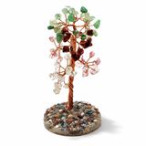 Unicuslife Doğal Çakra Taşları Hayat Ağacı (13 cm)