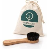 Unicuslife Siyah At Kılı Yüz Fırçası, Taşıma Kesesi ile Birlikte