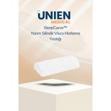 Unien Medical Sleepcurve™ Yarım Silindir Visco Horlama Yastığı – Boyun Bel Bacak Destek Pozisyon Yastığı - Standart