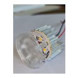 UNİKOM 10'lu Paket Dekoratif Yuvarlak Tente Içi(KASASIZ) Led Armatür 12v - Beyaz Işık (6500K)