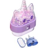Unikornlu Kalemtıraş Köpüklü Toplu Hazneli 1 Adet - Mor