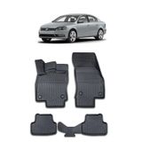 Unikum Gold Oto Aksesuar Fiat Egea Hatchback 2015-2021 3D Maxi Havuzlu Profesyonel Bej Oto Paspas