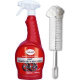 Uniland Jant Temizleyici ve Parlatıcı 750 ml Çok Amaçlı Kullanım Temizleme Fırçası ile