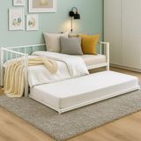 Unimet Atlas Yavrulu Daybed, Yavrulu Karyola 80X190-90X190 - Beyaz