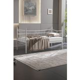 Unimet Daily Daybed Tek Kişilik Sedir Metal Karyola Beyaz