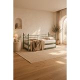Unimet Daily Yavrulu Metal Karyola Daybed - Çift Kişilik Olabilen Yatak Dahil Set