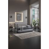 Unimet Daily Yavrulu Metal Karyola Daybed - Çift Kişilik Olabilen Yatak Dahil Set