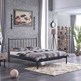 Unimet Falez-st Çift Kişilik Metal Karyola - Siyah