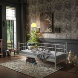 Unimet Lalas Daybed Tek Kişilik Sedir Divan Metal Karyola 90x200 - Beyaz