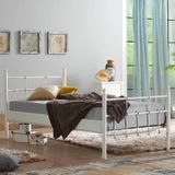 Unimet Lalas Tek Kişilik Ferforje Metal Karyola (90 x 190 cm)