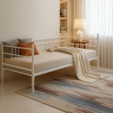Unimet Soho Daybed Tek Kişilik Sedir Divan Metal Karyola Beyaz - 90 x 200 cm
