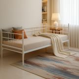 Unimet Soho Daybed Tek Kişilik Sedir Metal Karyola Beyaz (90x200)