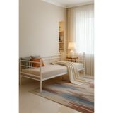 Unimet Soho Daybed Tek Kişilik Sedir Metal Karyola Beyaz