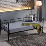 Unimet Soho Daybed Tek Kişilik Siyah Metal Karyola