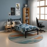 Unimet Titan Tek Kişilik Metal Karyola - Siyah (90X190-90X200) (90x200)