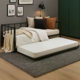 Unimet Titan Yavrulu Daybed Karyola Divan Sedir Siyah 80X190-90X190