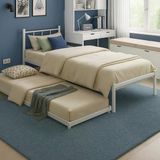Unimet Titan Yavrulu Metal Karyola Beyaz 80X190-90X190
