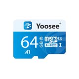 Uninet Yoosee Uyumlu 64 GB microSD Hafıza Kartı, Class 10 | 7/24 Kayıt Desteği