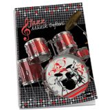 UniNote 36000-01 Spiralli Jazz Müzik Defteri Pp Kapak 30Yp