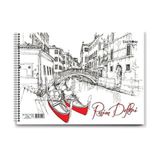 Uninote Uni Note Resim Defteri Spiralli Karton Kapak 15 Yaprak 33X48Cm 33001 (12 Li Paket) - Yok