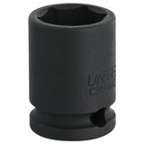 Unior 3/8'' 9MM Havalı Darbeli Lokma - Siyah