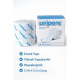 Unipore 5mt X 5cm Tıbbi Elastik Band Esnek Flaster (1 ADET)