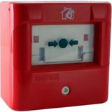 unipos fd 3050 konvansiyonel kırılabilir cam ıçerikli yangın alarm butonu