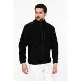 Uniprom Polar Mont Çift Katlı Kalın Kumaş 5 Cepli Siyah - Füme Siyah
