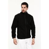 Uniprom Polar Mont Çift Katlı Kalın Kumaş 5 Cepli Siyah - Füme