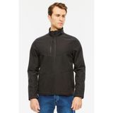 Uniprom Softshell Mont Içi Polarlı Su ve Rüzgar Geçirmez Pro Model Siyah Erkek - XS
